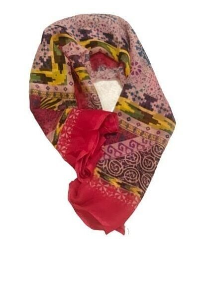 Printed Georgette Women Scarf Size 40" 40 Multicolor
